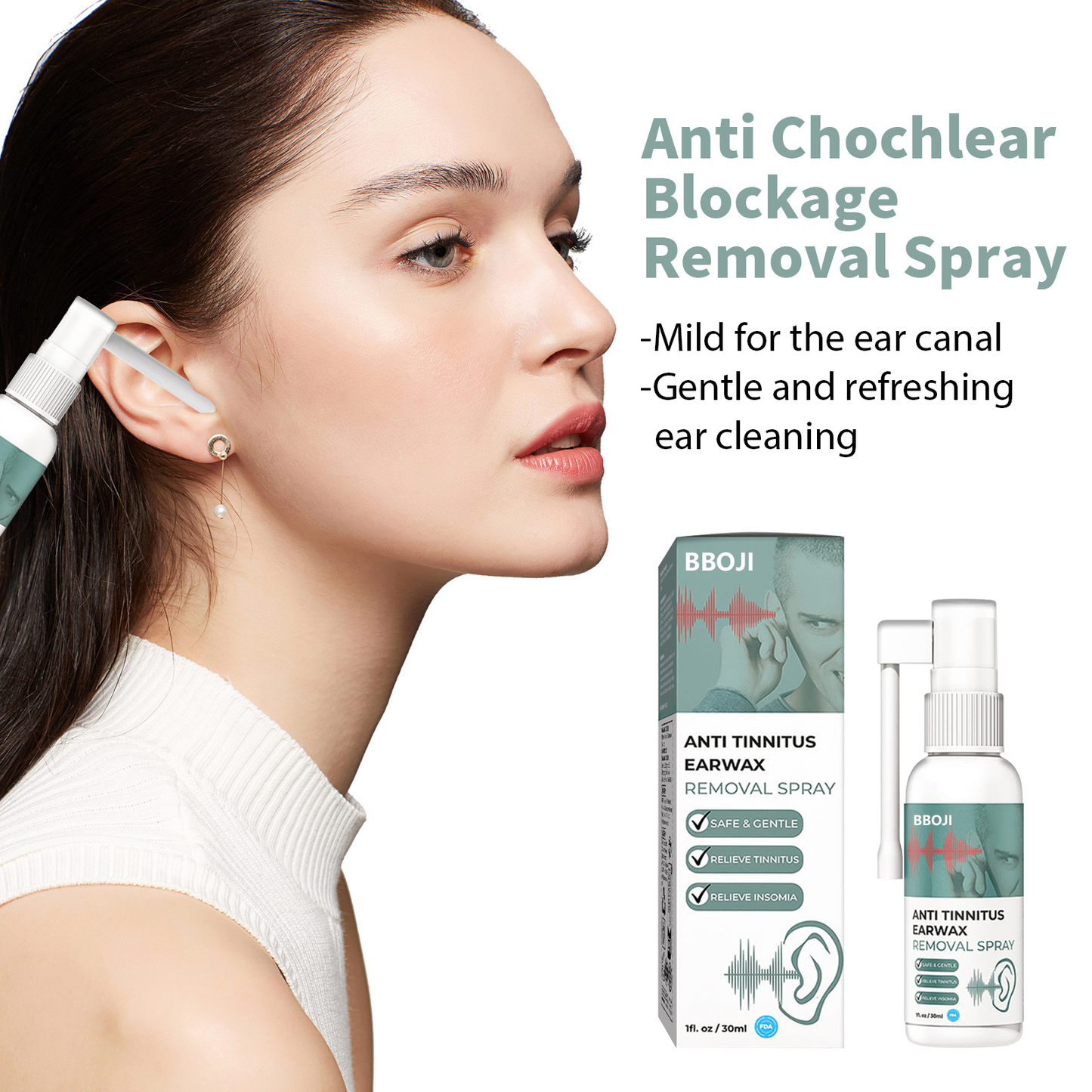 BBOJI Tinnitus Relief Spray