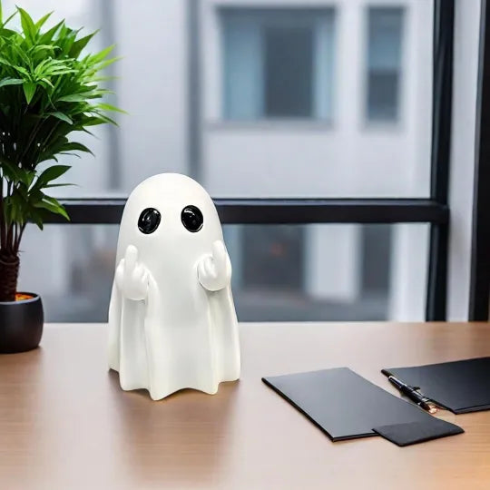 🔥Halloween Early Discount 🔥Buy 1 Get 1 Free 🎁Halloween Ghost Figurine - Spooky Resin Ghost Statue