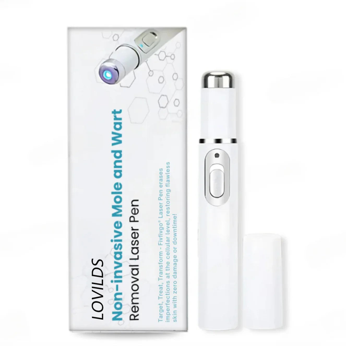 đĽăOFFICIAL STOREăLOVILDS⢠Non-Invasive Mole and Wart Removal Laser Pen