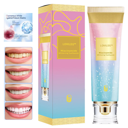 🔥 Final Day 65% OFF 🔥 LOVILDS™ Niacinamide Whitening Toothpaste