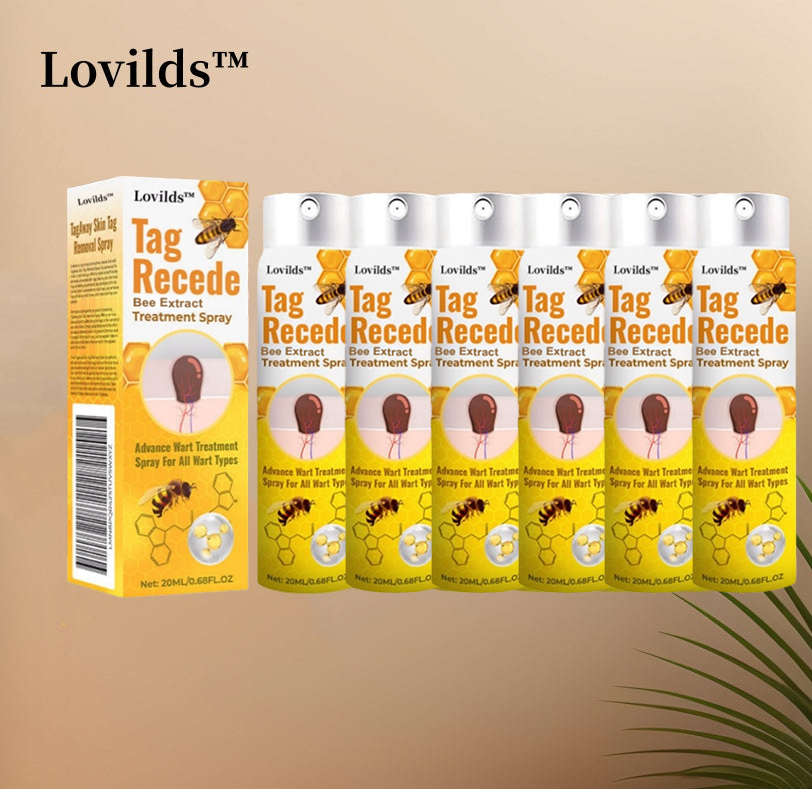 🐝Limited-Time Offer: 83% OFF🐝 LOVILDS™ TagRecede Bee Extract Treatment Spray💎