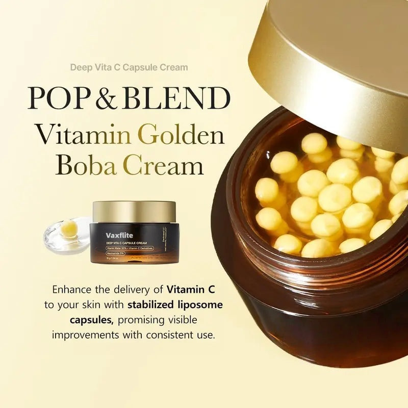 🌸 Mix & Match Boba Cream Set | Brighter, Smoother Skin in 2 Weeks