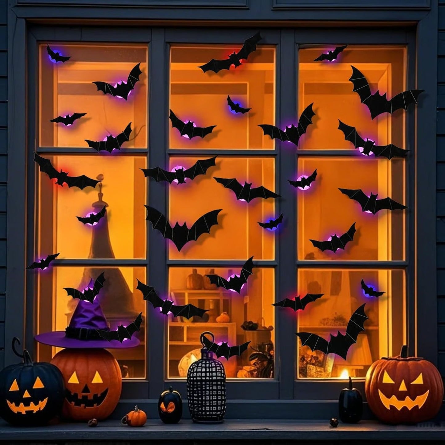 🦇 Don't Settle for Lame Decor! 🦇 Professionally Scare Trick-or-Treaters with Our Motion-Activated LED Bats! 🌧️✨ Limited Stock – Buy Now!