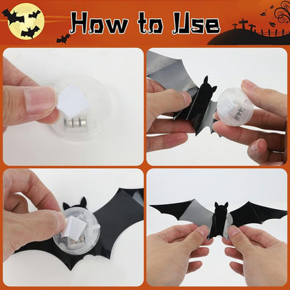 🦇 Don't Settle for Lame Decor! 🦇 Professionally Scare Trick-or-Treaters with Our Motion-Activated LED Bats! 🌧️✨ Limited Stock – Buy Now!